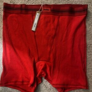 SKIMS Red Boxer Briefs